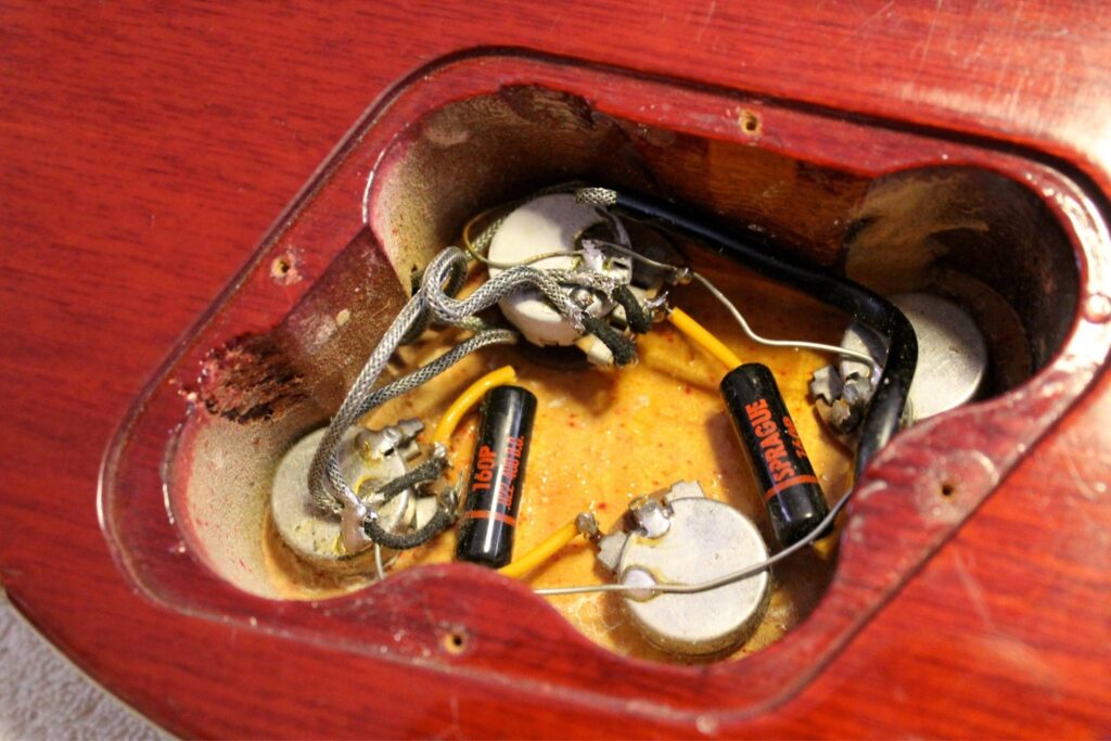 1960 Gibson Les Paul Pots 