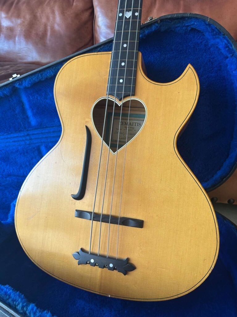 Zemaitis Acoustic Bass ex Tony Visconti
