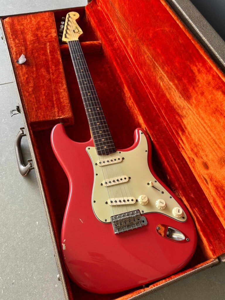 1963 Fiesta Red Stratocaster South Africa